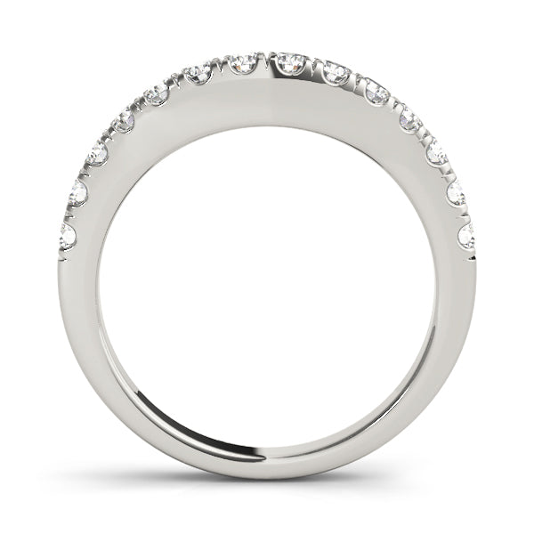 Curved Diamond Wedding Band · 0.35 ct tw