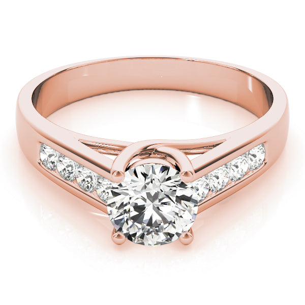 Round Trellis Diamond Engagement Ring · 1.20 ct tw