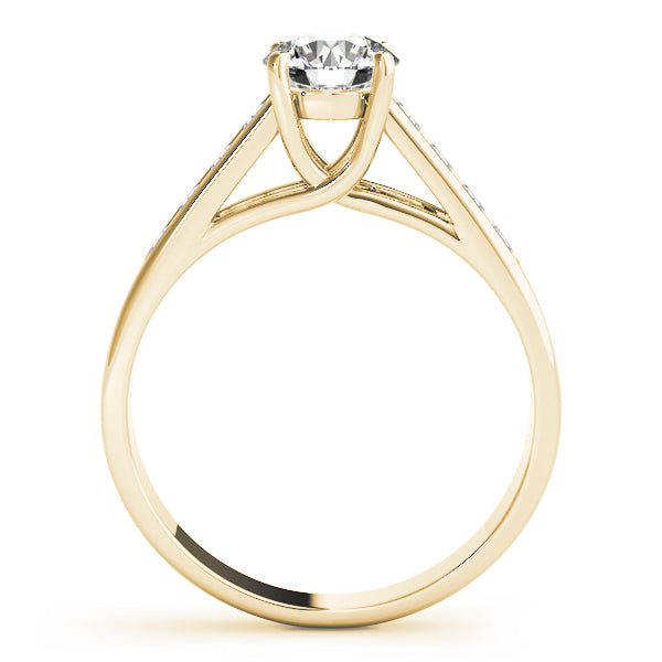 Round Trellis Diamond Engagement Ring · 1.20 ct tw