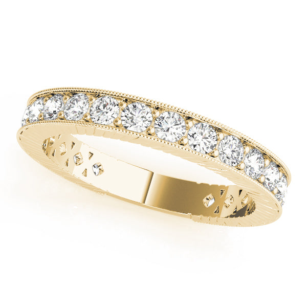 Channel Set Diamond Wedding Band · 0.77 ct tw