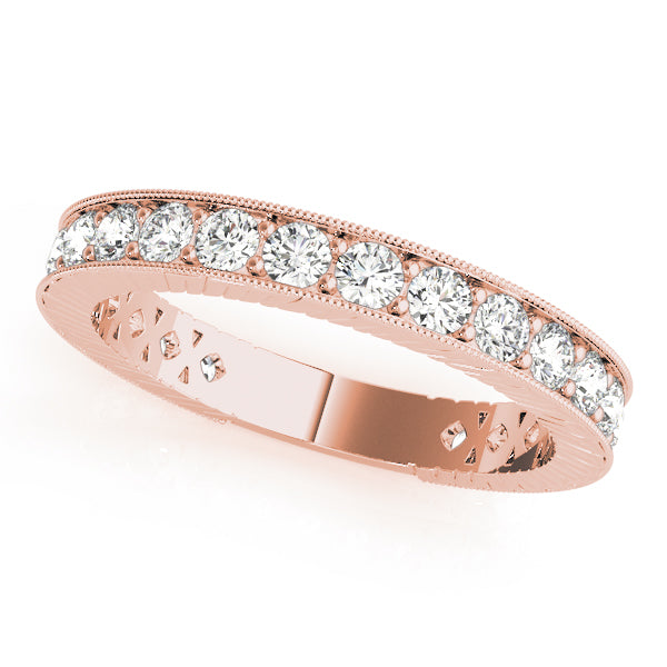Channel Set Diamond Wedding Band · 0.77 ct tw