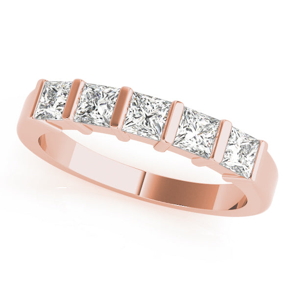 Princess Fancy Shape Diamond Wedding Band · 1.05 ct tw