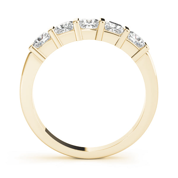Princess Fancy Shape Diamond Wedding Band · 0.25 ct tw