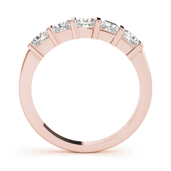 Princess Fancy Shape Diamond Wedding Band · 0.80 ct tw