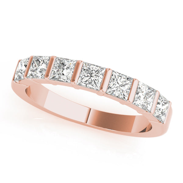 Princess Fancy Shape Diamond Wedding Band · 1.12 ct tw