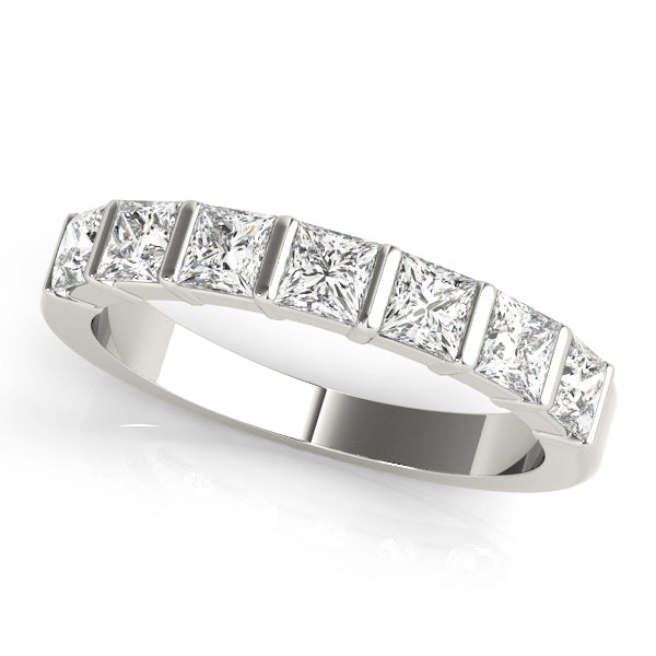 Princess Fancy Shape Diamond Wedding Band · 1.12 ct tw