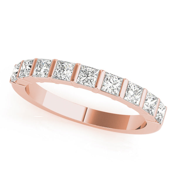 Princess Fancy Shape Diamond Wedding Band · 0.45 ct tw