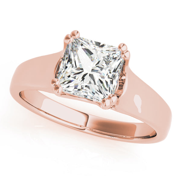 Square Trellis Diamond Engagement Ring · 1.35 ct tw