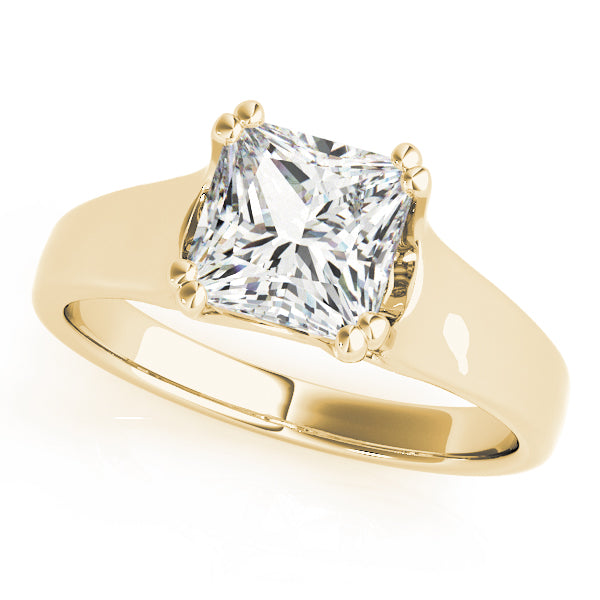 Square Trellis Diamond Engagement Ring · 0.75 ct tw