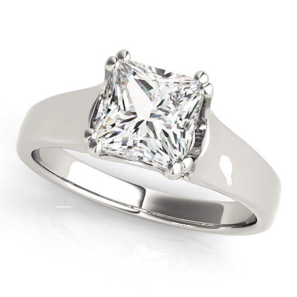 Square Trellis Diamond Engagement Ring · 0.26 ct tw