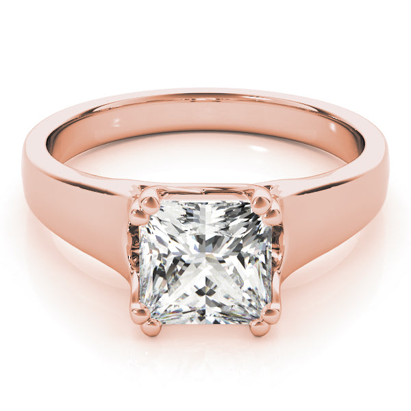 Square Trellis Diamond Engagement Ring · 0.75 ct tw