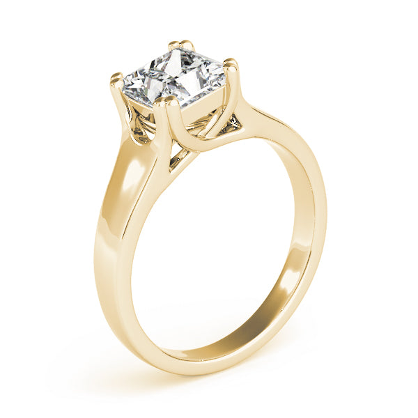 Square Trellis Diamond Engagement Ring · 0.26 ct tw