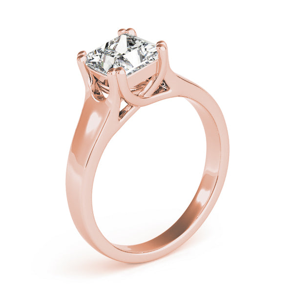 Square Trellis Diamond Engagement Ring · 0.75 ct tw
