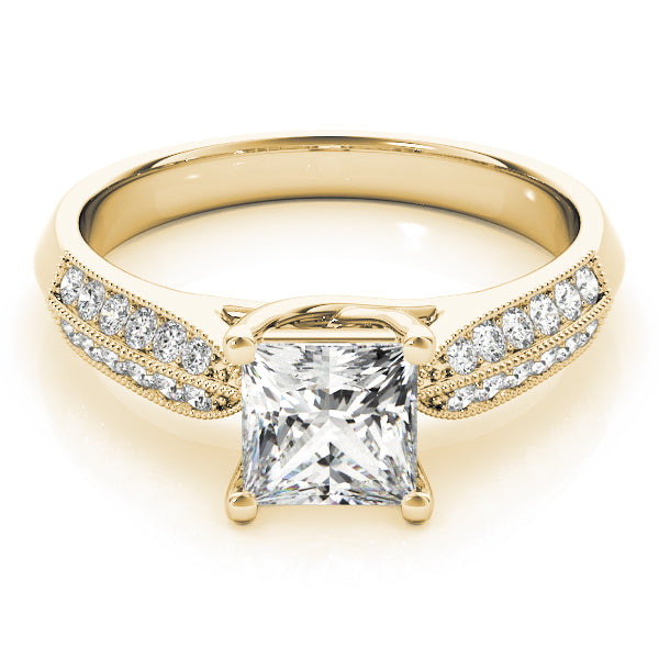 Square Trellis Diamond Engagement Ring · 1.00 ct tw