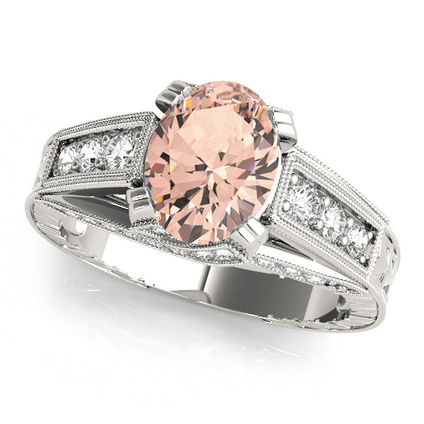 Oval Gemstone Fashion Ring · 0.42 ct tw