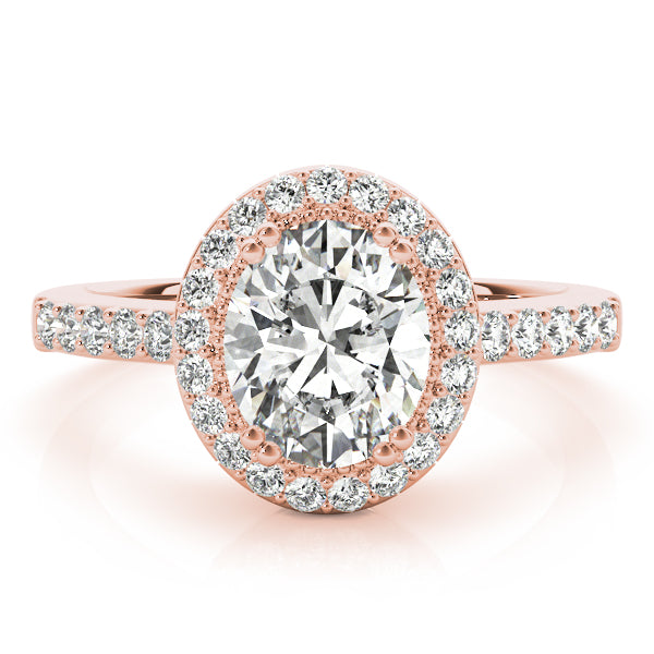 Oval Gemstone Engagement Ring · 0.25 ct tw