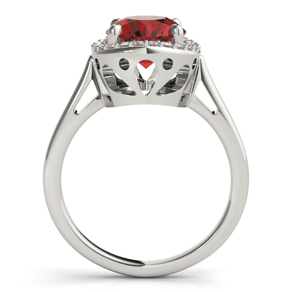 Oval Gemstone Fashion Ring · 0.24 ct tw