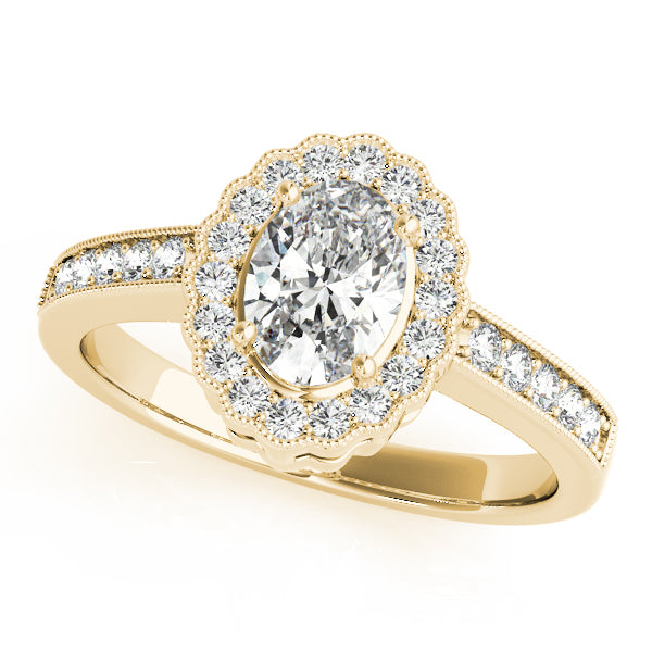 Oval Gemstone Fashion Ring · 0.33 ct tw