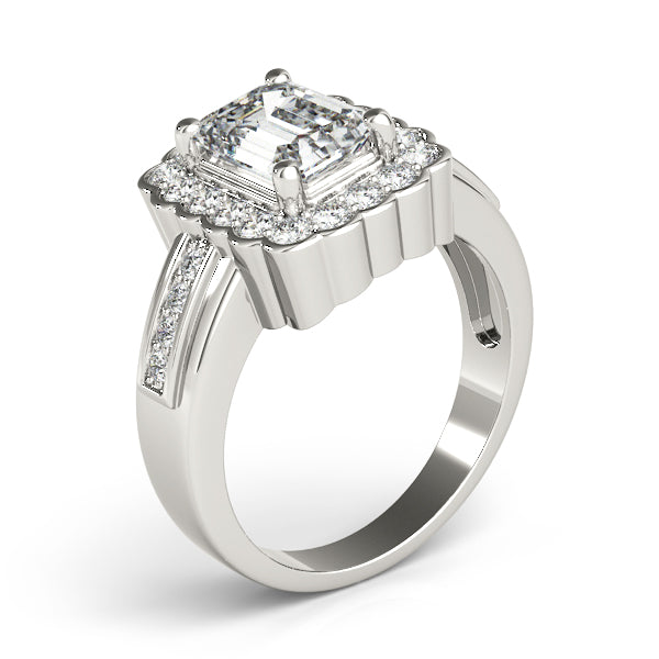 Emerald Gemstone Engagement Ring · 0.26 ct tw