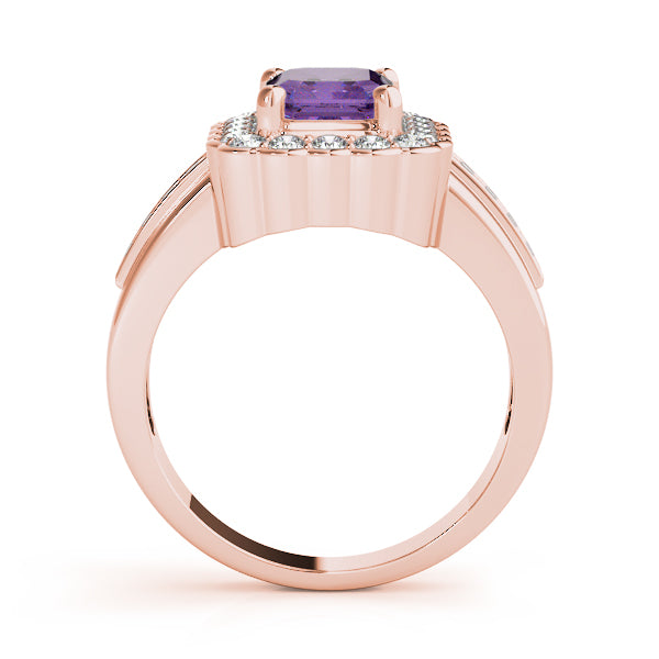 Emerald Gemstone Engagement Ring · 0.26 ct tw