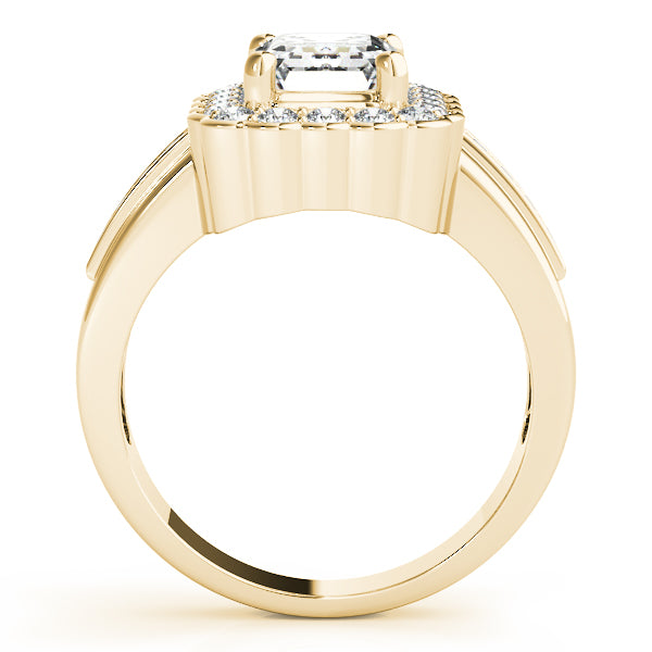 Emerald Gemstone Engagement Ring · 0.26 ct tw
