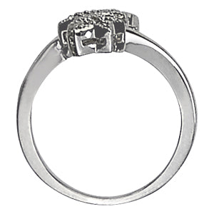 Diamond Novelty Fashion Ring · 0.14 ct tw