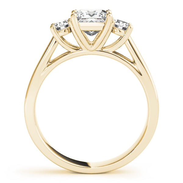 Square Three-Stone Princess Diamond Engagement Ring · 1.85 ct tw