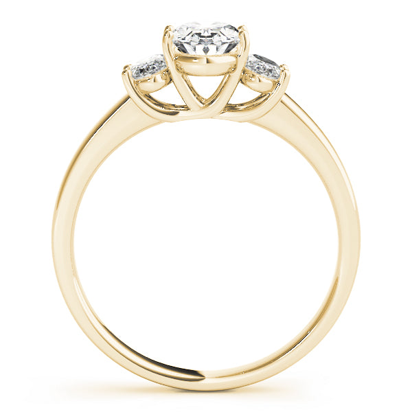 Oval Three-Stone Diamond Engagement Ring · 1.45 ct tw