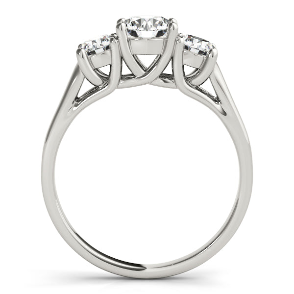 Round Three-Stone Diamond Engagement Ring · 1.00 ct tw