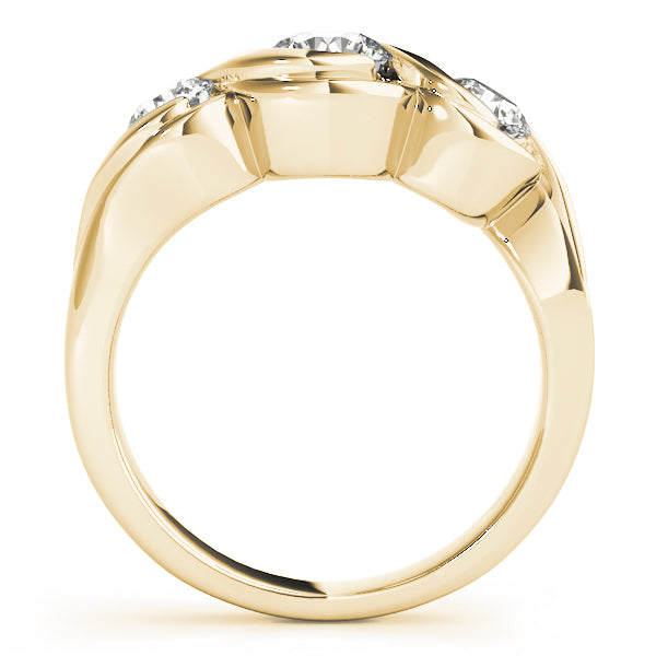 Round Three-Stone Diamond Engagement Ring · 1.00 ct tw