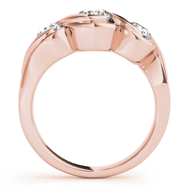 Round Three-Stone Diamond Engagement Ring · 1.00 ct tw