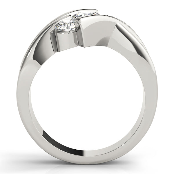 Round Three-Stone Diamond Engagement Ring · 0.75 ct tw
