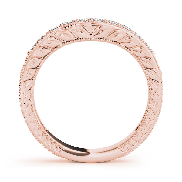 Curved Diamond Wedding Band · 0.33 ct tw