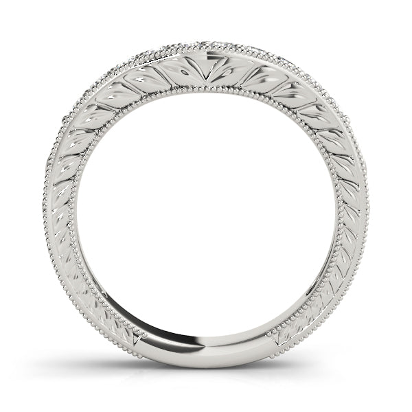 Curved Diamond Wedding Band · 0.30 ct tw