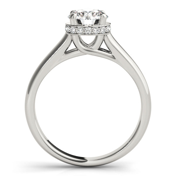 Round Trellis Diamond Engagement Ring · 0.29 ct tw