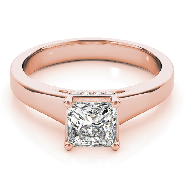 Square Trellis Diamond Engagement Ring · 0.21 ct tw