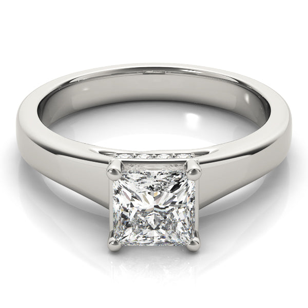 Square Trellis Diamond Engagement Ring · 0.83 ct tw