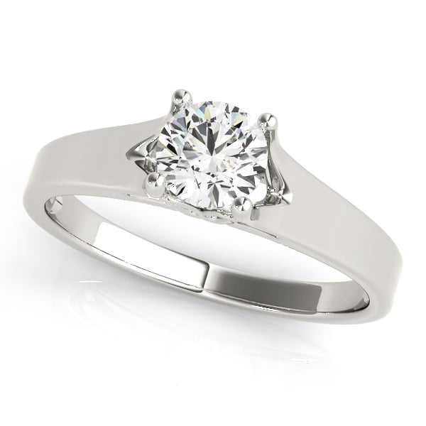 Round Diamond Solitaire Engagement Ring · 0.75 ct tw