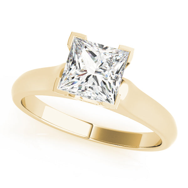 Square Princess Diamond Solitaire Engagement Ring · 1.35 ct tw