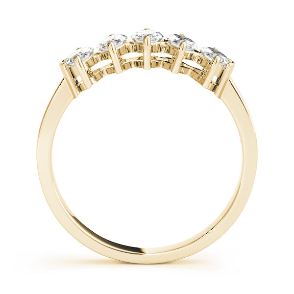 Marquise Fancy Shape Diamond Wedding Band · 1.00 ct tw