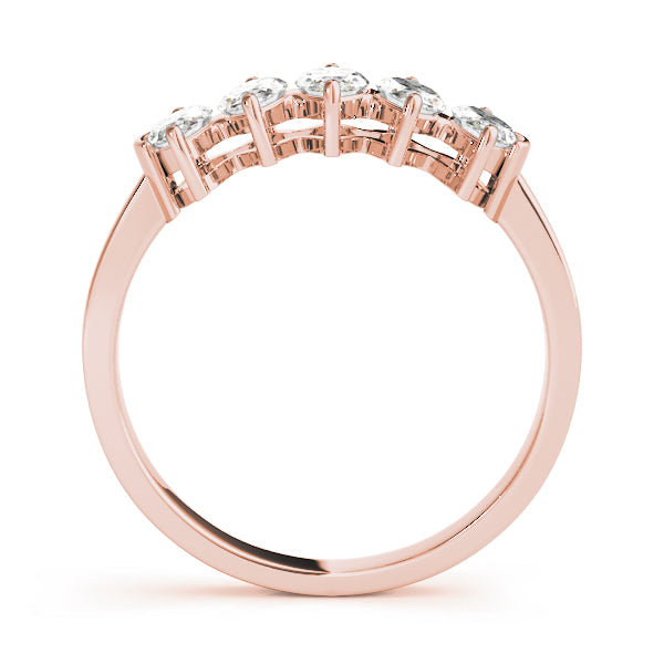 Marquise Fancy Shape Diamond Wedding Band · 1.00 ct tw