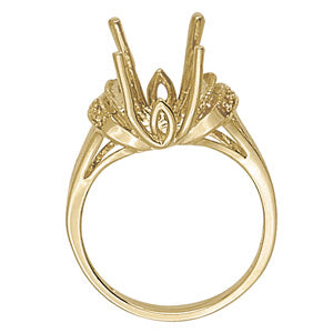 Oval Gemstone Fashion Ring · 0.03 ct tw