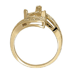 Trillion Gemstone Fashion Ring · 0.12 ct tw