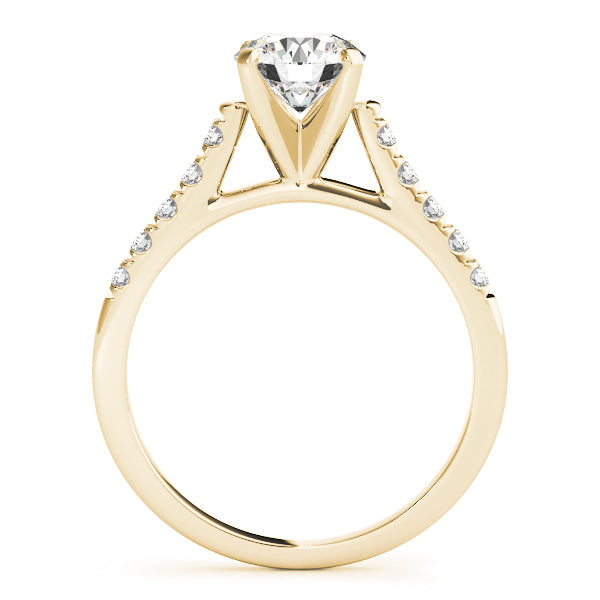 Single Row Prong Set Diamond Engagement Ring · 0.15 ct tw