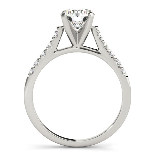 Single Row Prong Set Diamond Engagement Ring · 0.15 ct tw