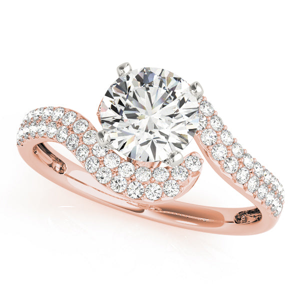 Bypass Diamond Engagement Ring · 0.31 ct tw