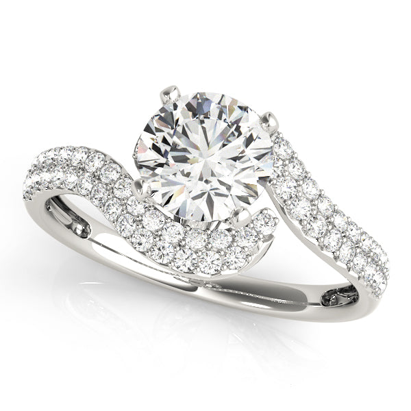 Bypass Diamond Engagement Ring · 0.31 ct tw