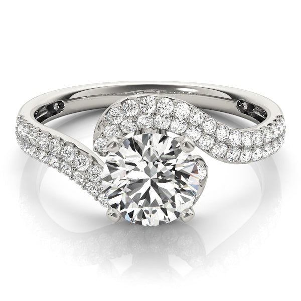 Bypass Diamond Engagement Ring · 0.31 ct tw