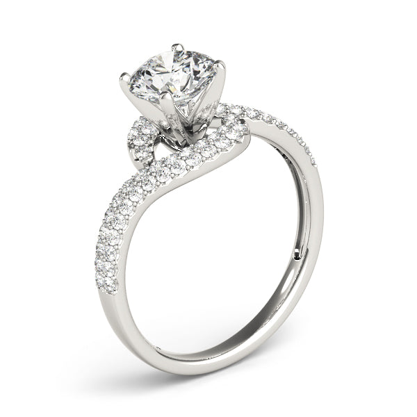Bypass Diamond Engagement Ring · 0.31 ct tw