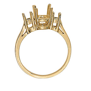 Oval Gemstone Fashion Ring · 0.20 ct tw